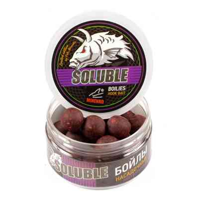 Насадочные бойлы MINENKO MONSTER CRAB 20мм (пылящие)