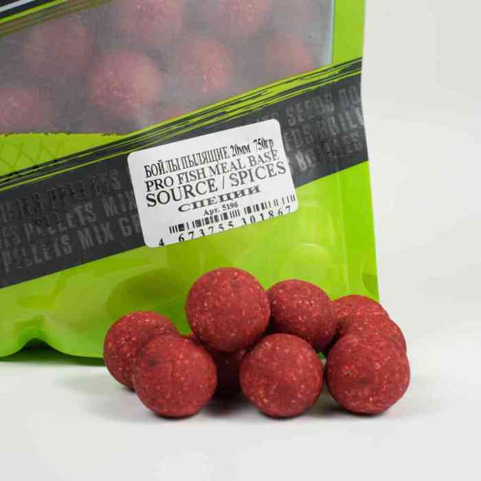 Бойлы пылящие специи PRO FISH MEAL   д18 мм