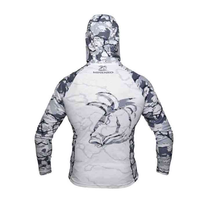 Джерси с капюшоном Graphitе white camo именная M (46-48) женский