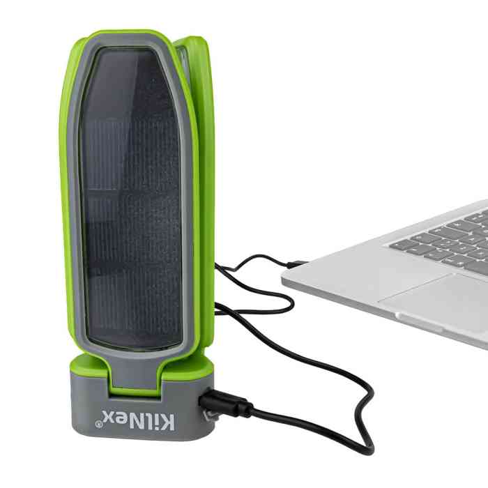 Фонарь на солнечных батареях KILNEX “Лепестки”+ POWERBANK 2600 МАH