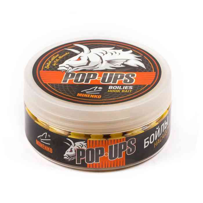 Бойлы плавающие MINENKO YELLOW FLAVOR Pop-Up 12мм