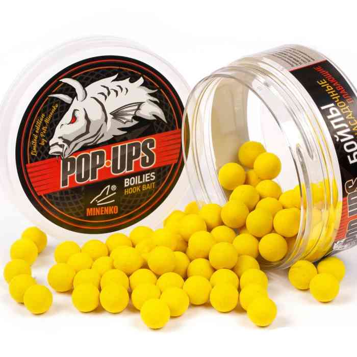 Бойлы плавающие MINENKO BANANAS Pop-Up 12мм