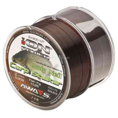 Леска карповая Awa'S ION POWER CRAIG NEIL CARP STALKER 0.370мм