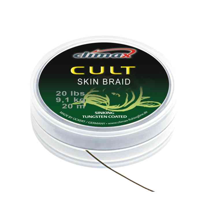 Купить Купить Поводковый материал CULT Skin Braid (camou) 30 lb