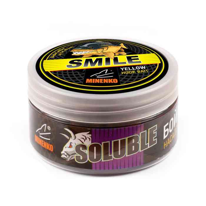 Насадочные бойлы MINENKO SQUID & OCTOPUS (SMILE) 26мм (пылящие)