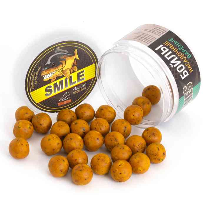 Насадочные бойлы MINENKO SPICE (SMILE) 20мм (варёные)