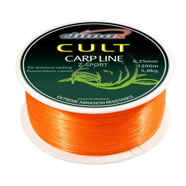Купить Леска Climax CULT Carp Line Z-Sport orange 0.28мм