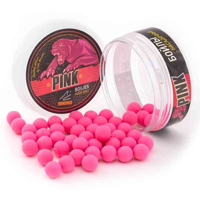 Бойлы плавающие MINENKO GARLIC (PINK) Pop-Up 14мм