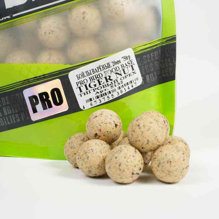 Бойлы варёные тайгер нат PRO BIRD FOOD д15 мм